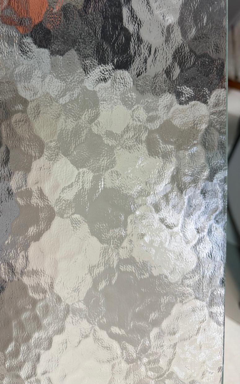 Aqualite incolor — Sticlă ornamentată la comandă, Sticlă & Piatră